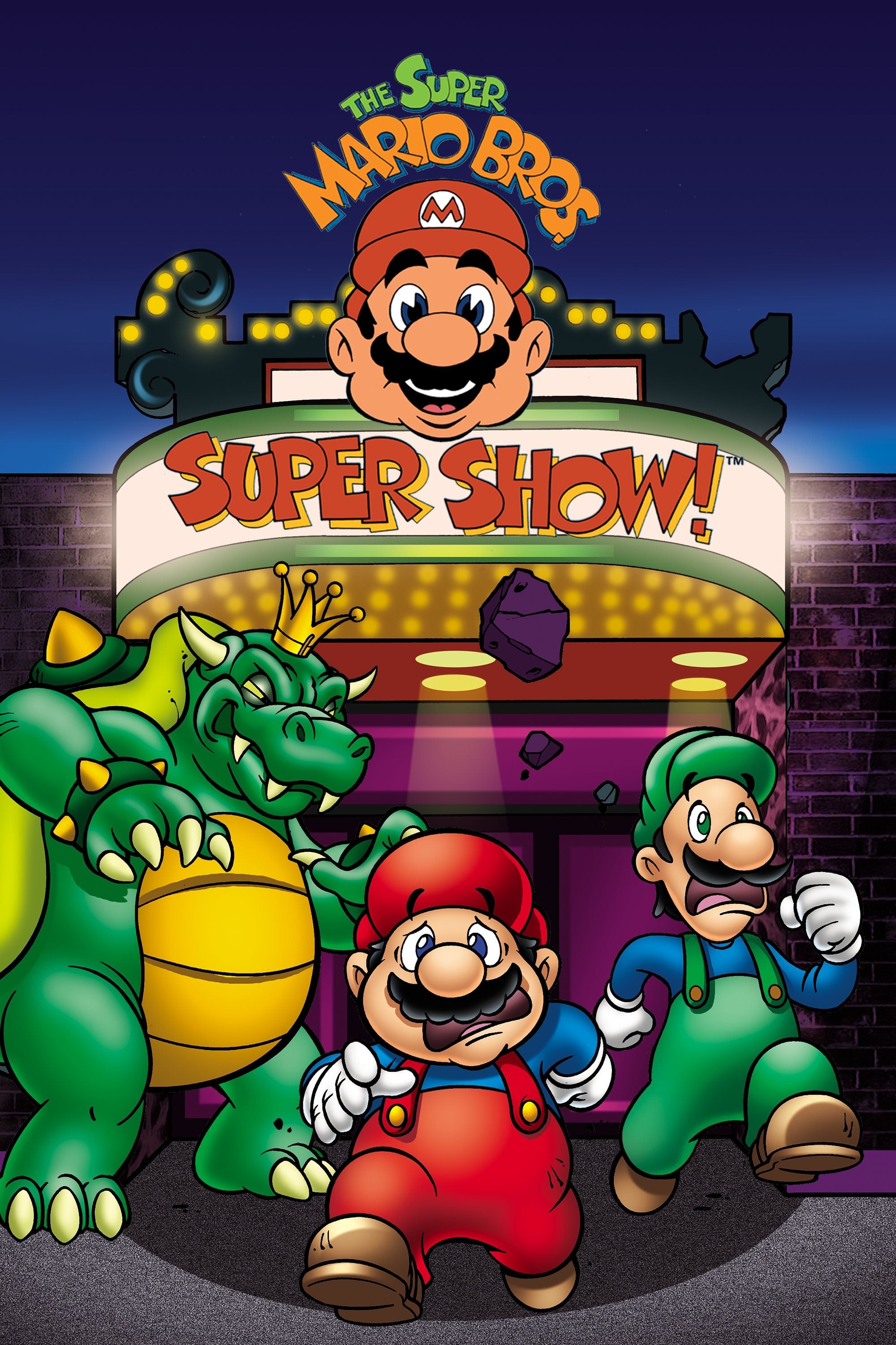 Affiche de « The Super Mario Bros. Super Show! »