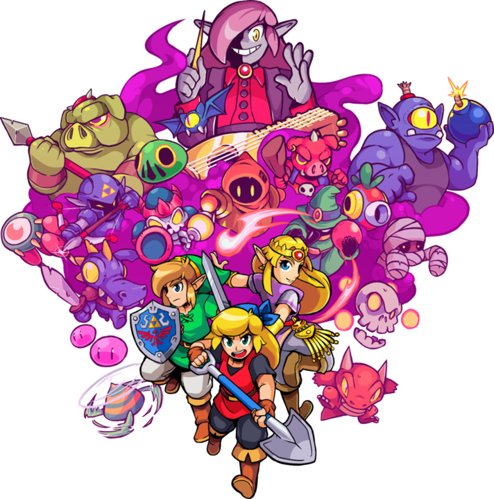 Artwork de Cadence of Hyrule (Artwork - Illustrations - Cadence of Hyrule)