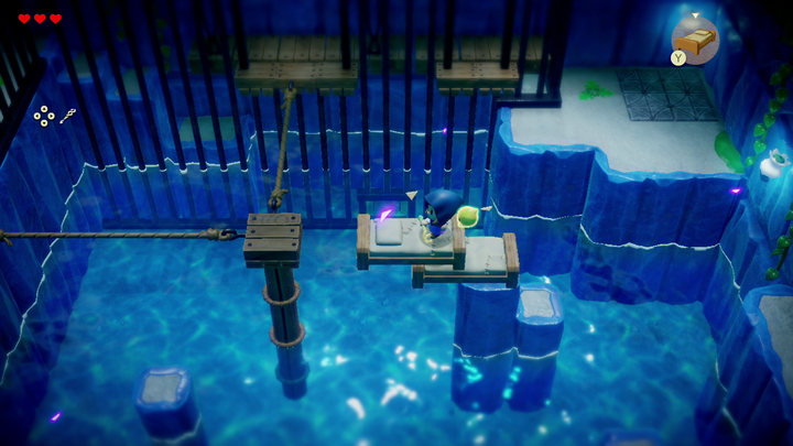 Zelda dans un donjon aquatique (Screenshot - Screenshots du 18 juin 2024- Echoes of Wisdom)