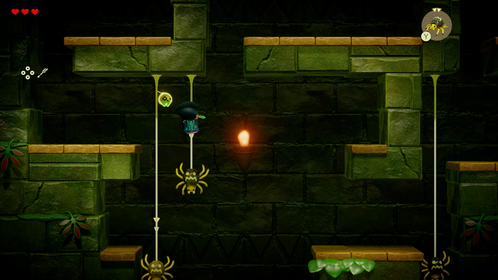 Zelda utilisant un écho de Skulltulah  (Screenshot - Screenshots du 18 juin 2024- Echoes of Wisdom)