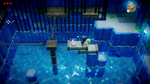 Zelda dans un donjon aquatique