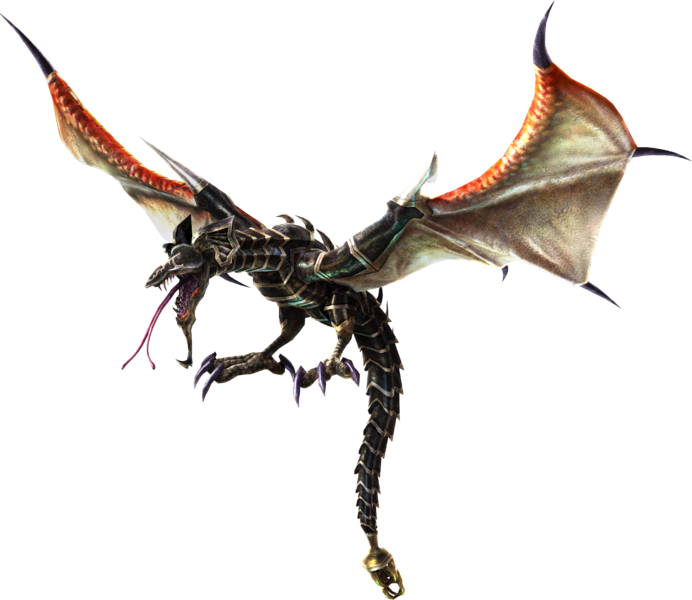 Un Pyrodactylus (Artwork - Monstres géants - Hyrule Warriors)