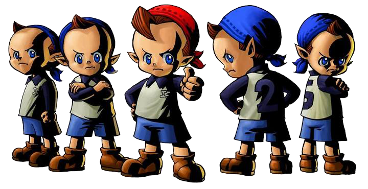 Les Bombers (Artwork - Autres personnages - Majora’s Mask)