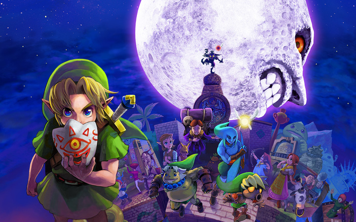  	Les personnages de Majora’s Mask (Artwork - Illustrations pour Majora's Mask 3D - Majora’s Mask)