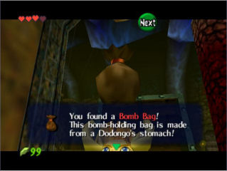 Screenshot de Ocarina of Time