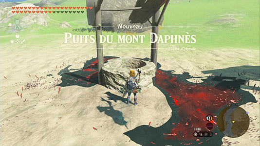 Puits du mont Daphnès - Plaine d'Hyrule