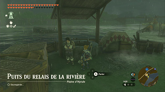 Puits du relais de la rivière - Plaine d'Hyrule