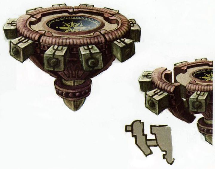 Aérouage (Artwork - Concepts Arts d'objets - Twilight Princess)