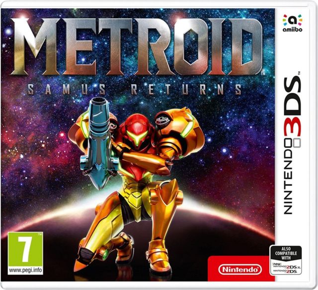 La boîte de Metroid : Samus Returns