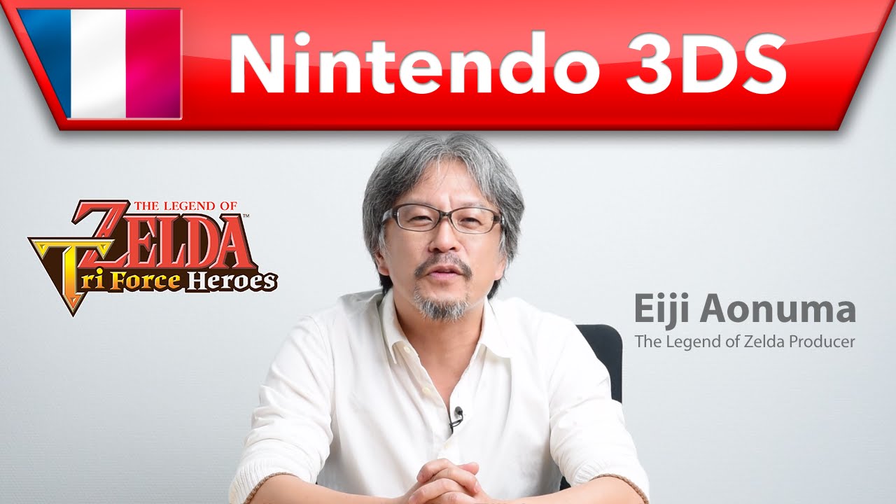 Eiji Aonuma dans un Nintendo Direct