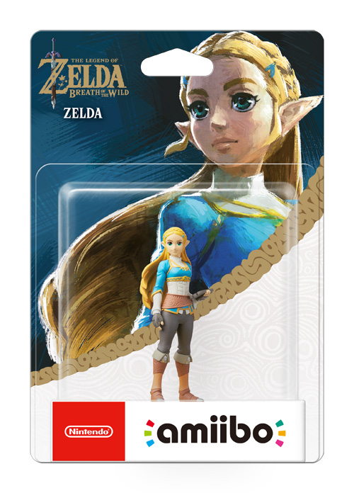 Boîte de l'Amiibo Zelda Scholar (Breath of the Wild)