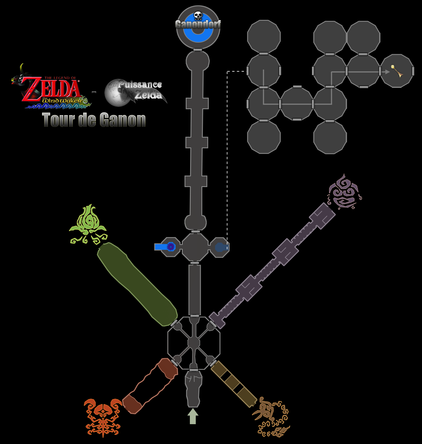 zelda wind waker tour de ganon